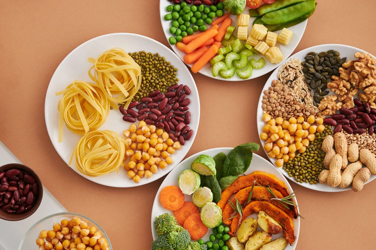 A selection of everyday foods and drinks covered in the food guides.